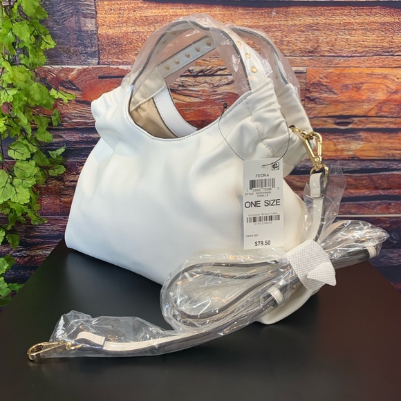 💜CLEARANCE💜INC International Concepts White Feona Mini Tote Crossbody - Picture 5 of 10